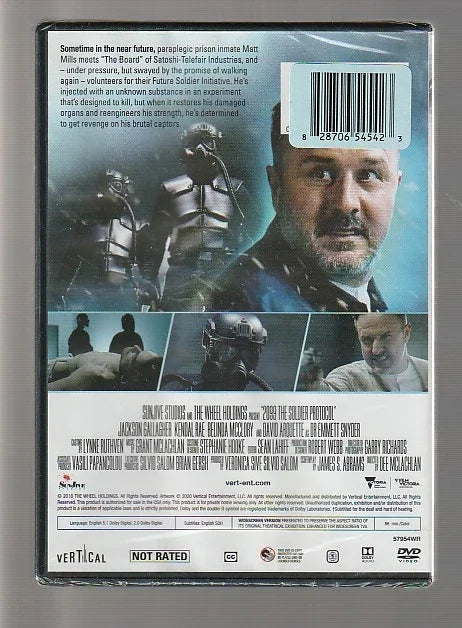 2099 The Soldier Protocol Action Action Thriller Military Science Fiction Sci-Fi Sci-Fi Mystery science fiction Science Fiction Fantasy space sci-fi thriller used Movie