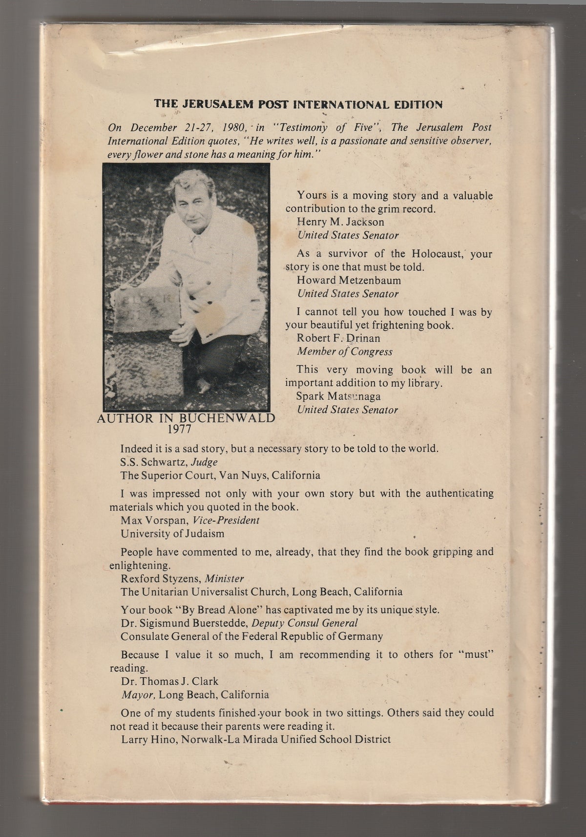 By Bread Alone Autobiography biography Biography Memoir European History German History Hardback Hardcover historical nonfiction History Holocaust Jewish jewish history Military History used World War 2 World War Two WW2 Books