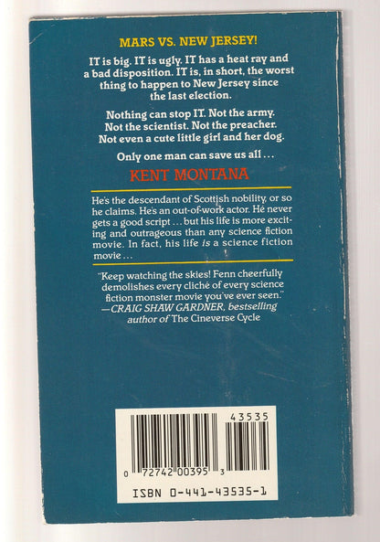 Kent Montana And The Really Ugly Thing From Mars