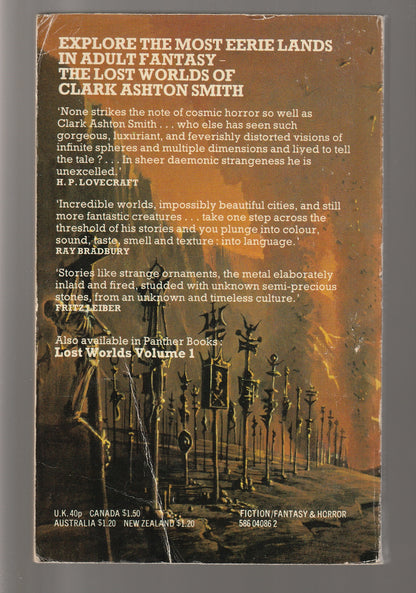 Lost Worlds Volume 2 anthology Collections cosmic horror gothic-horror horror paperback paranormal horror Psychological Horror Sci-Fi sci-fi horror science fiction Short Stories Short Story Collection used Vintage vintage fantasy vintage horror vintage paperback Books