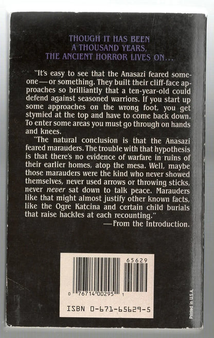 Anasazi Aliens science fiction used Books
