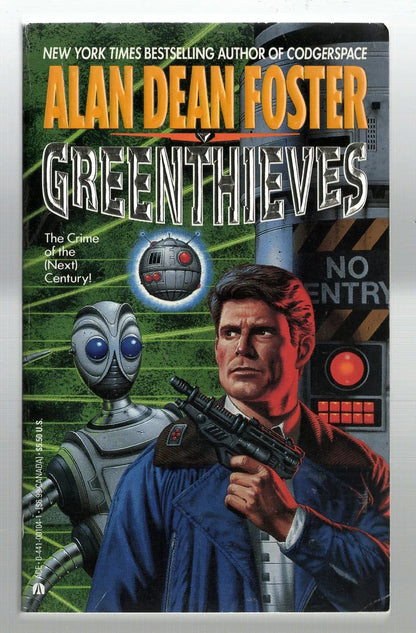 Greenthieves Crime Fiction mystery Robots' science fiction used Books