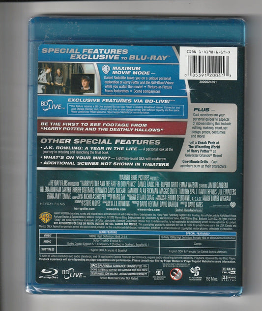 Harry Potter And The Half-Blood Prince