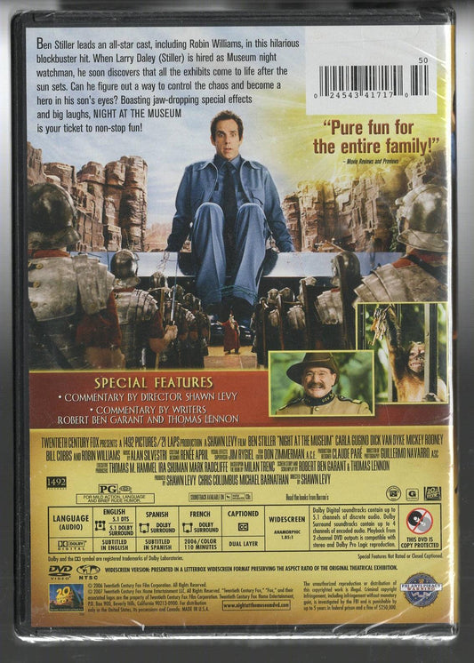 Night At The Museum Adventure Comedy historical fiction Movie
