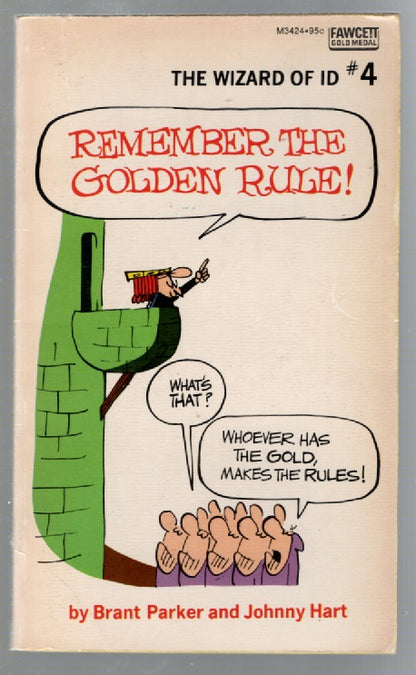 Remember the Golden Rule Cartoon Comedy Comic Strip Funny Humor Books