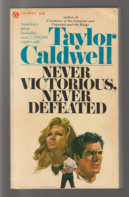 Never Victorious, Never Defeated historical Historical Drama historical fiction Historical Romance paperback used Vintage vintage paperback Books