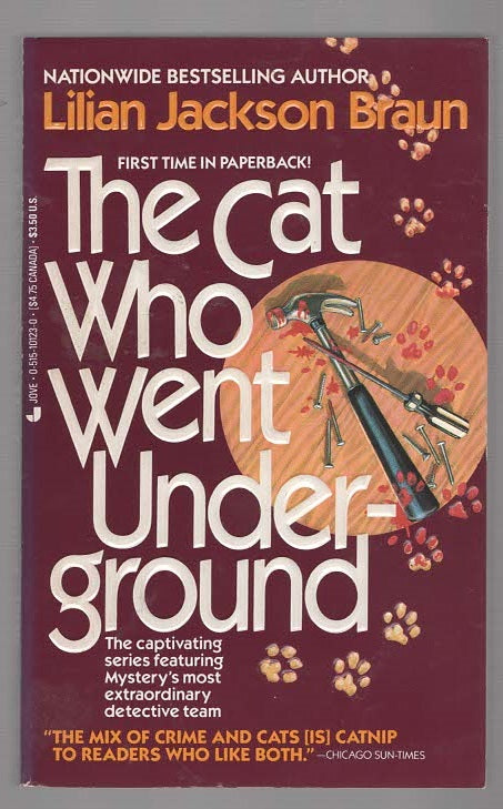 The Cat Who Went Underground Adventure Cozy Mystery crime Crime Fiction Crime Thriller Detective Detective Fiction mystery Books