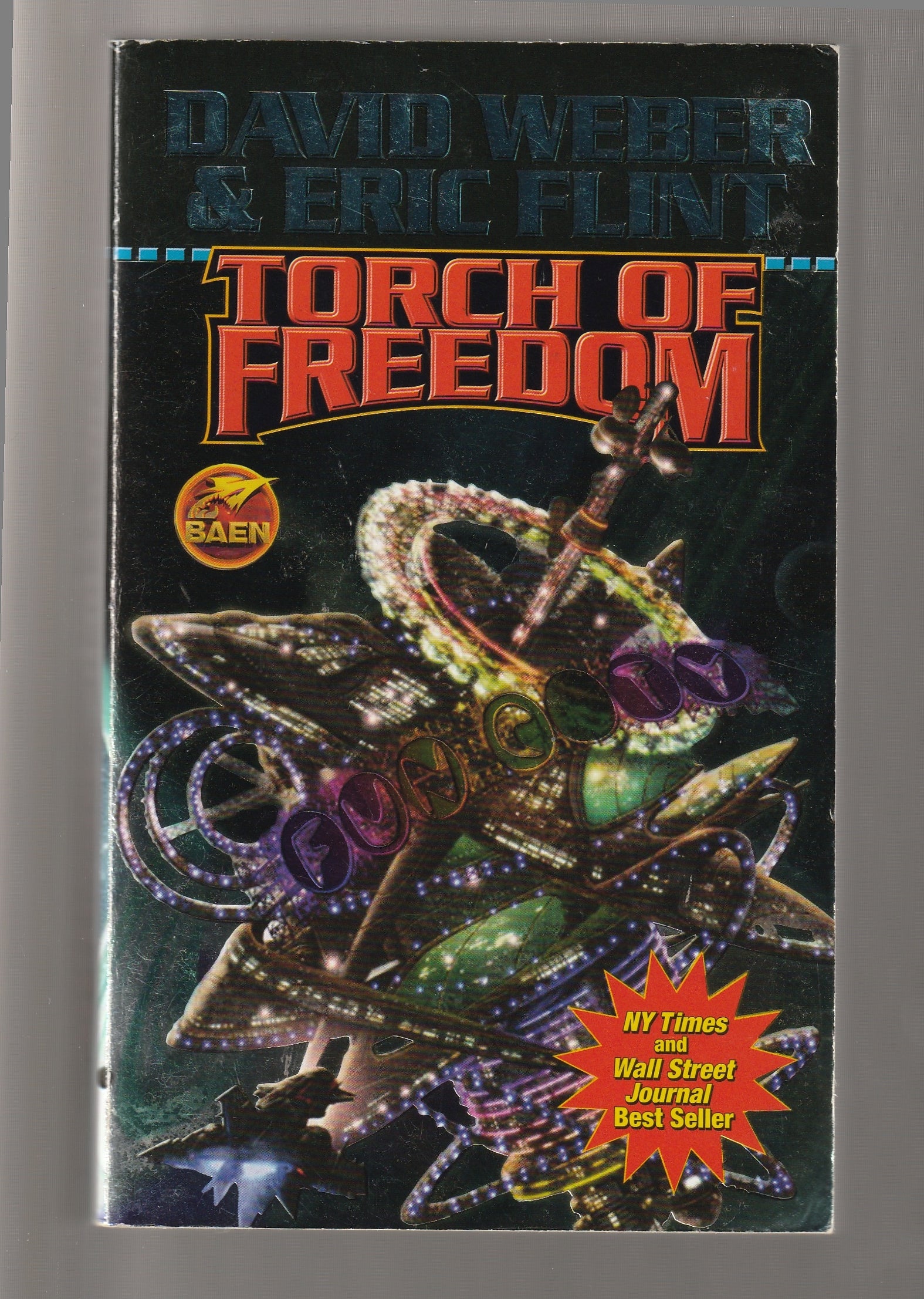 Torch Of Freedom Military Science Fiction paperback Sci-Fi science fiction Science Fiction Fantasy Space Opera space sci-fi Speculative Fiction used Books