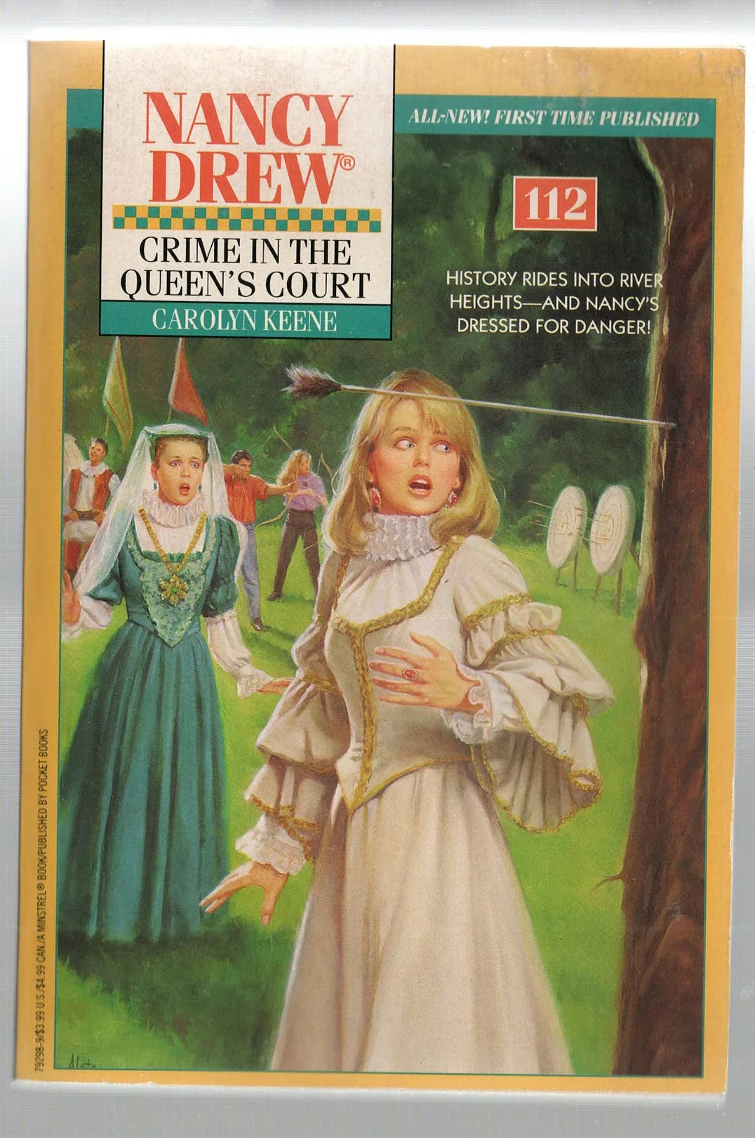 Crime in the Queen's Court Crime Fiction mystery used Young Adult Books