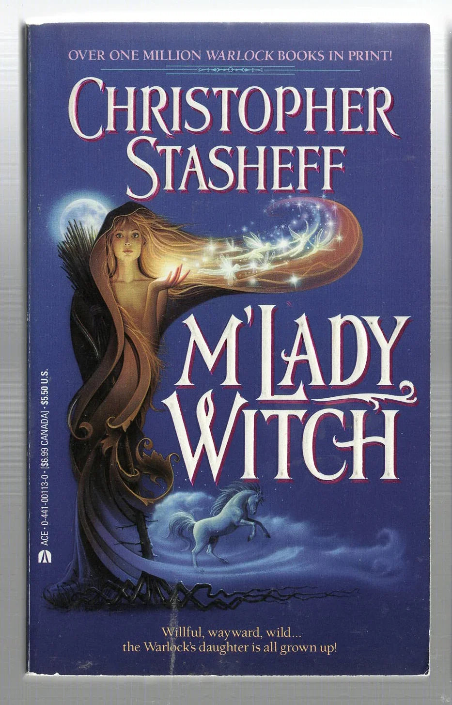 M'Lady Witch Epic Fantasy horror magic Romance science fiction used Books