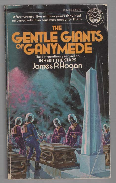 The Gentle Giants Of Ganymede Adventure Classic Science Fiction science fiction Space Opera Books