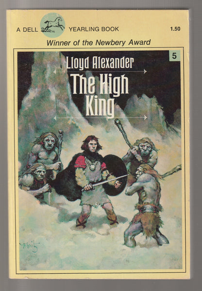 The Chronicles Of Prydain books 1 through 5 Adventure Children children's classic children's literature Epic Fantasy fantasy High Fantasy kids middle grade paperback Science Fiction Fantasy used Vintage vintage fantasy vintage paperback Young Adult Books