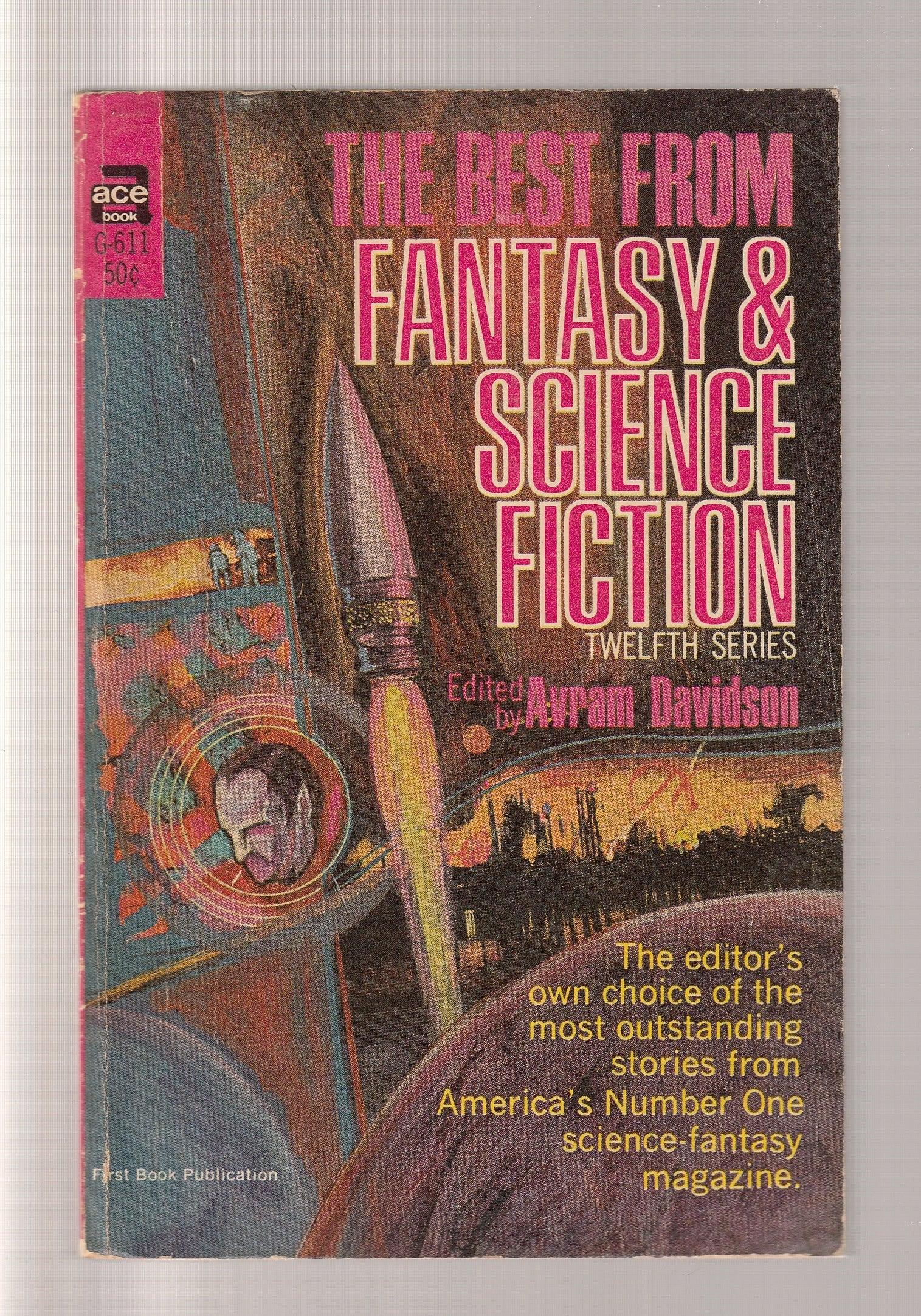 The Best From Fantasy And Science Fiction anthology Classic Science Fiction Collections paperback Sci-Fi Sci-Fi Mystery science fiction Science Fiction Fantasy Short Stories Short Story Collection used Vintage Books