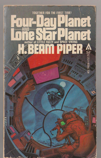 Four Day Planet and Lone Star Planet science fiction used Books