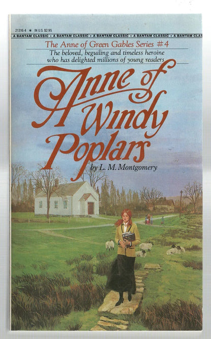 Anne of Windy Poplars Classic historical fiction Romance used Young Adult Books