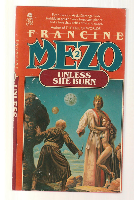 Unless She Burn paperback Sci-Fi science fiction Science Fiction Fantasy used Books