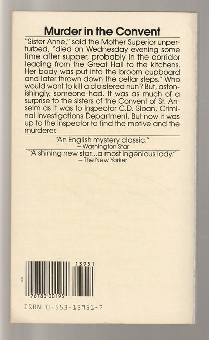 The Religious Body British Literature British Mystery Cozy Mystery crime Crime Fiction Detective Detective Fiction Historical Mystery inspector murder mystery mystery paperback used Books