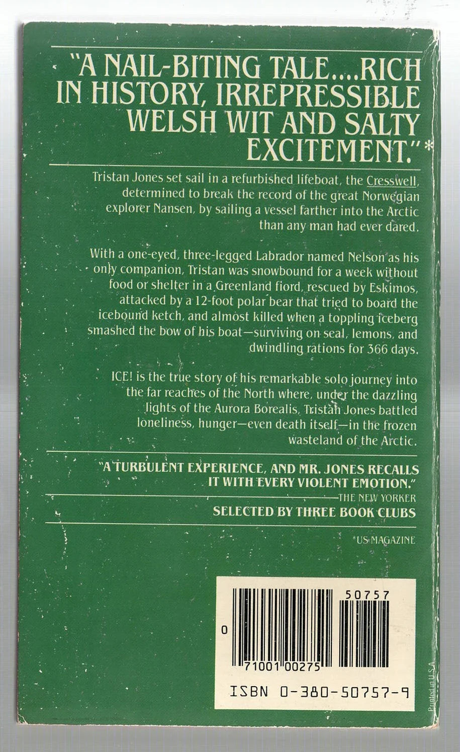 Ice! Adventure Nonfiction Travel used Books