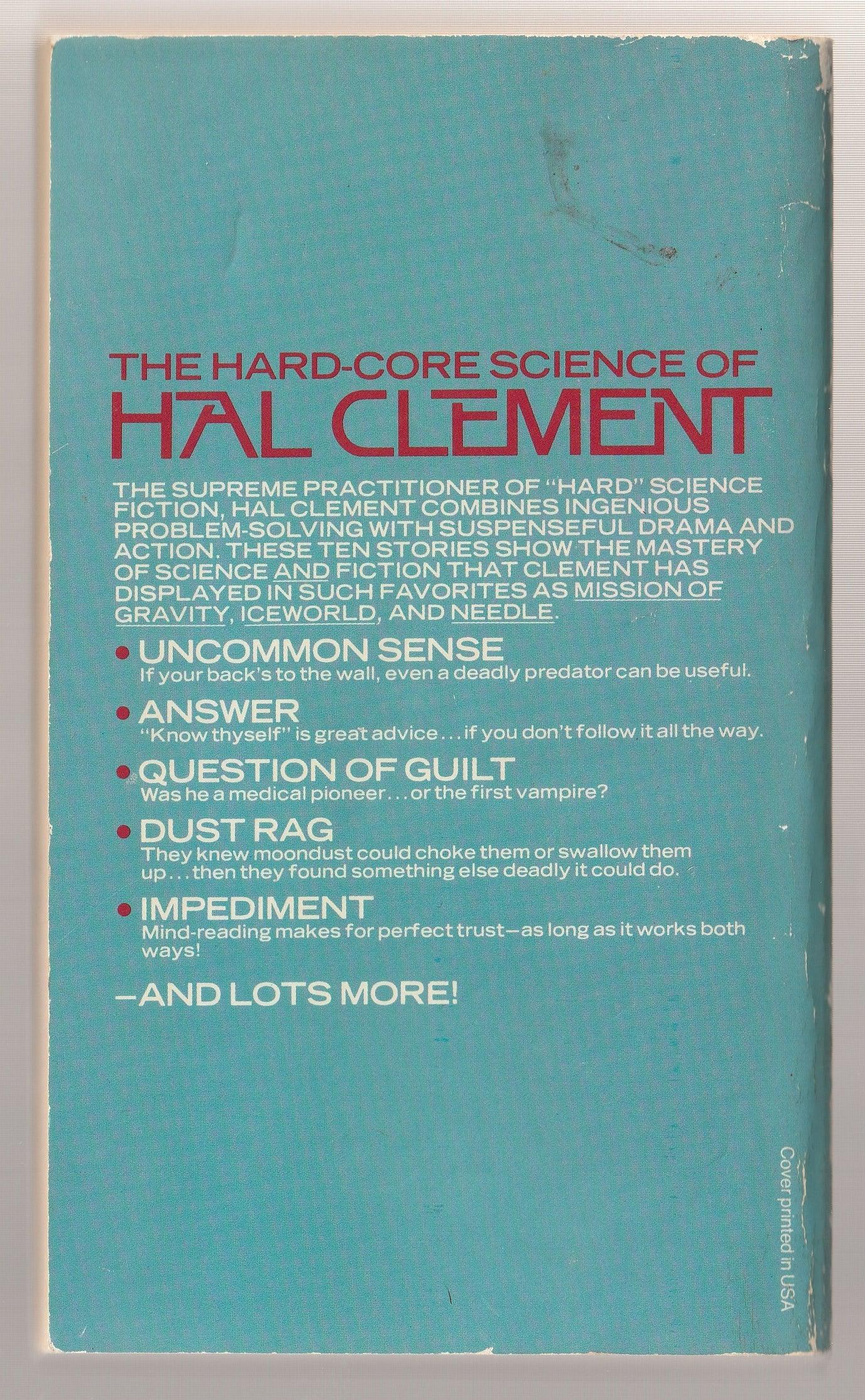The Best of Hal Clement anthology science fiction Short Stories Short Story Collection used Vintage Books