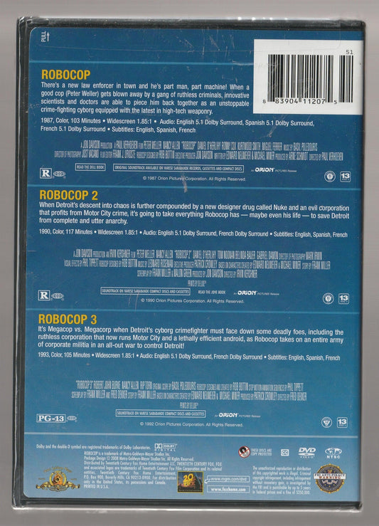 Robocop 1 + 2 + 3