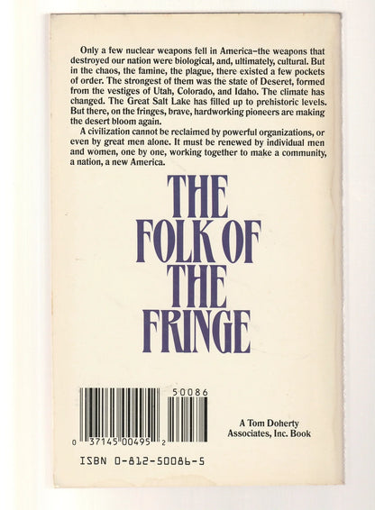 The Folk Of The Fringe apocalypse Dystopia dystopian paperback Post Apocalyptic Sci-Fi science fiction Science Fiction Fantasy used Books