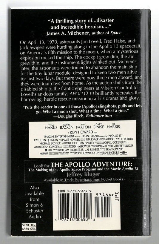 Apollo 13: Lost Moon American History biography historical Nonfiction Science Space used Books