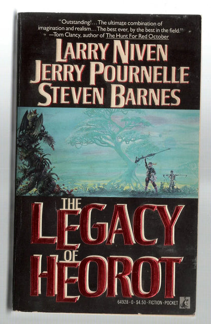 The Legacy of Heorot Adventure Aliens horror science fiction Science Fiction Fantasy Space Opera used Books