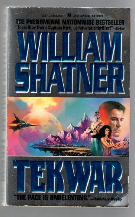 Tekwar Action Adventure Crime Fiction Cyberpunk mystery science fiction Books