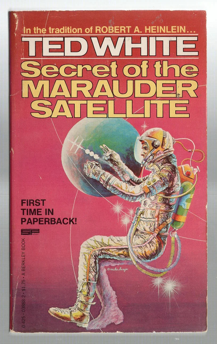 Secret of the Marauder Satellite science fiction used Vintage Books