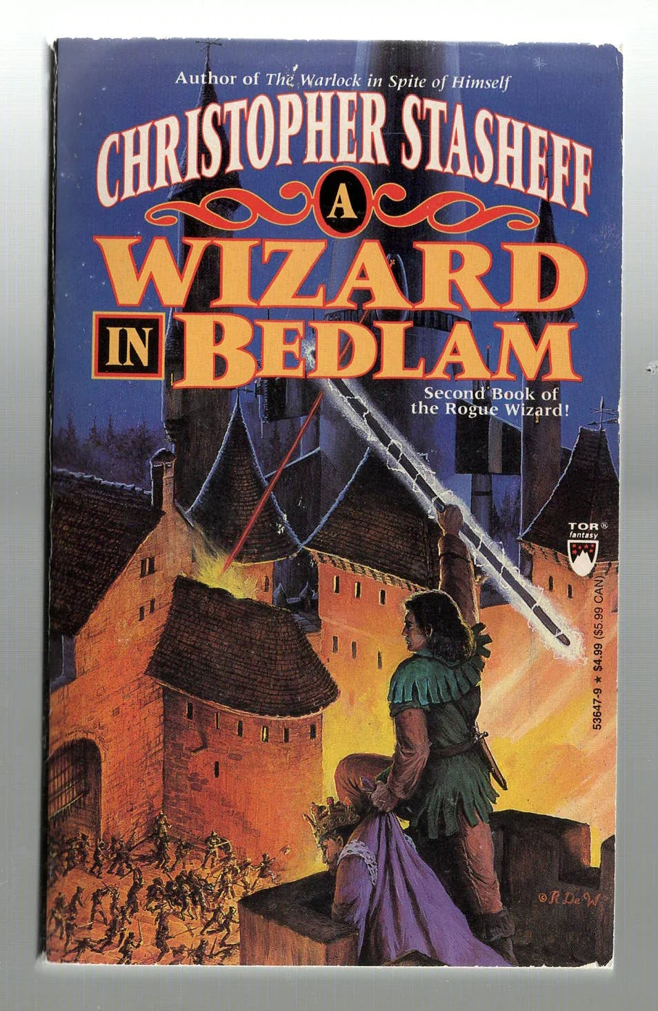 Wizard in Bedlam Action Epic Fantasy fantasy High Fantasy magic used Books