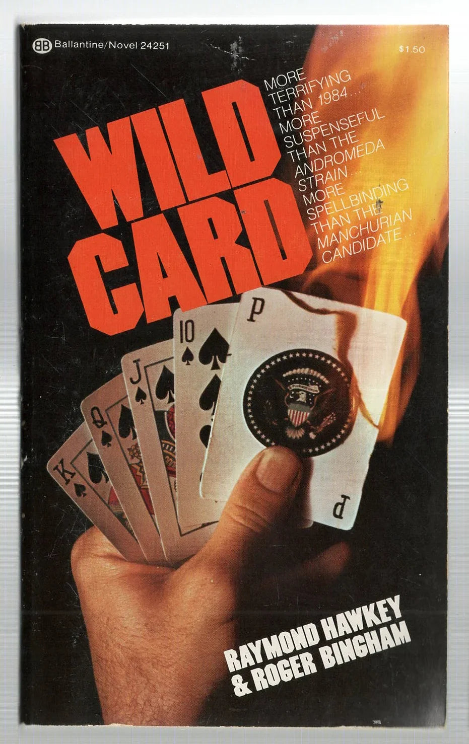 Wild Card Suspense thriller used Vintage Books
