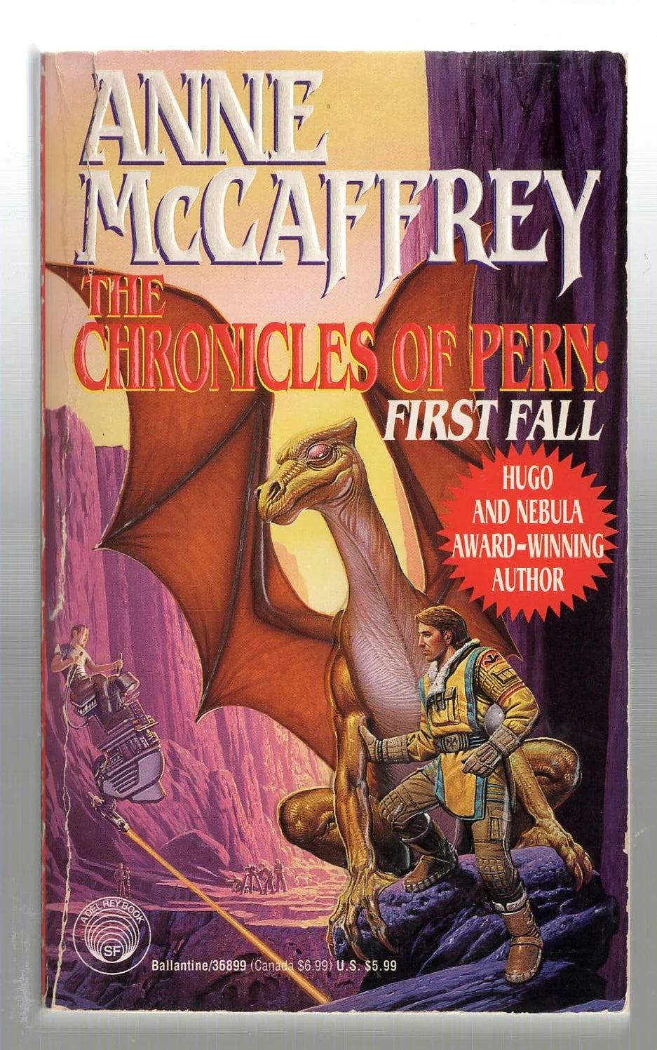 The Chronicles of Pern: First Fall Epic Fantasy fantasy science fiction Science Fiction Fantasy used Books