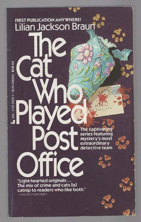 The Cat Who Played Post Office Adventure Cozy Mystery crime Crime Fiction Crime Thriller Detective Detective Fiction mystery Books