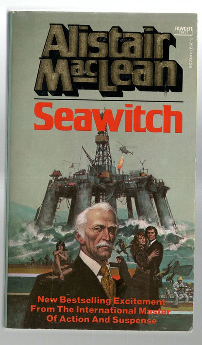 Seawitch Crime Fiction Espionage mystery mystery thriller Spy Thriller Suspense thriller used