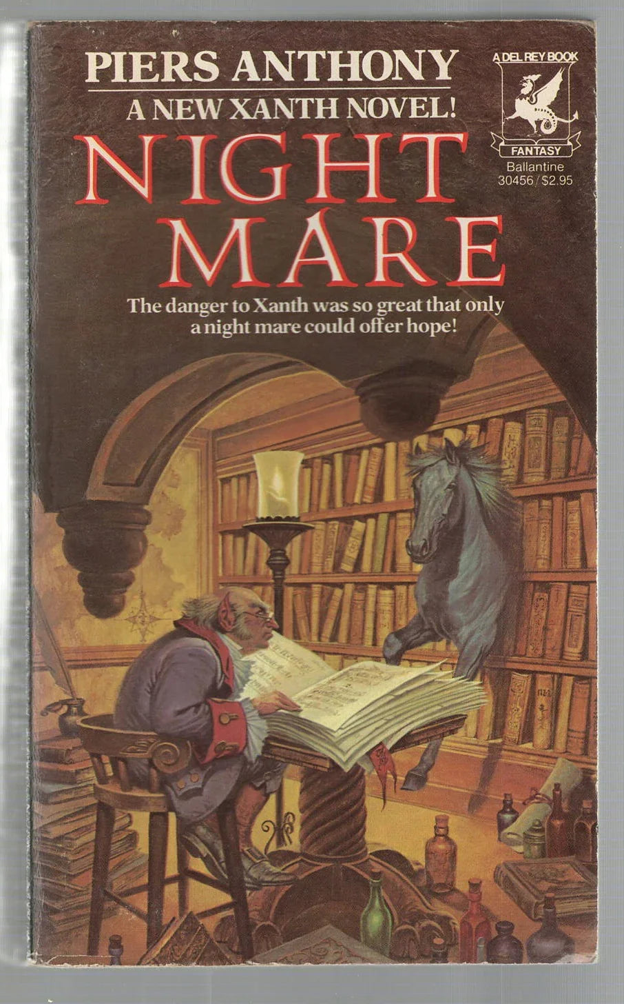 Night Mare Adventure Comedy Epic Fantasy fantasy fiction High Fantasy Humor magic paperback science fiction used Young Adult Books