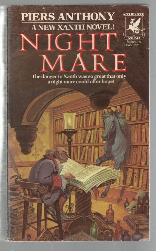 Night Mare Adventure Comedy Epic Fantasy fantasy fiction High Fantasy Humor magic paperback science fiction used Young Adult Books