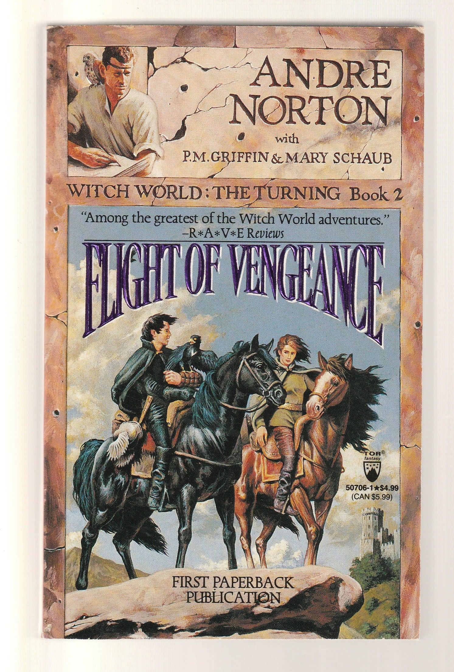 Flight Of Vengeance Epic Fantasy fantasy High Fantasy paperback Science Fiction Fantasy used Books