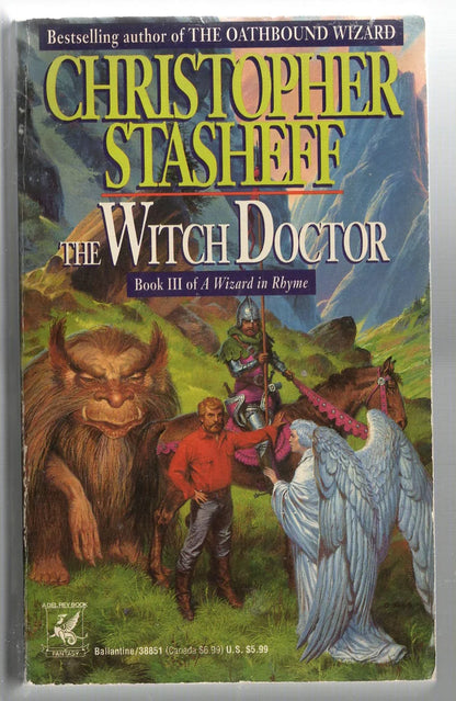 The Witch Doctor Adventure fantasy Humor Romance Science Fiction Fantasy used Books