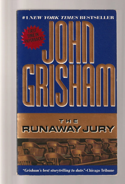 The Runaway Jury Adult Fiction crime Crime Fiction Crime Thriller fiction Law Legal Thriller mystery mystery thriller novel Novels paperback Suspense thriller used Books