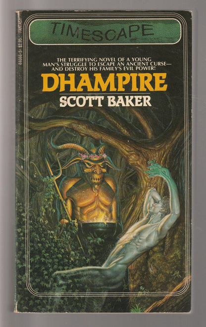 Dhampire dark fantasy fantasy High Fantasy horror paperback Paranormal Science Fiction Fantasy used Vampire Vampires Books