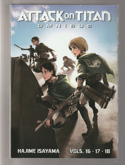 Attack On Titan Omnibus volume 16-17-18