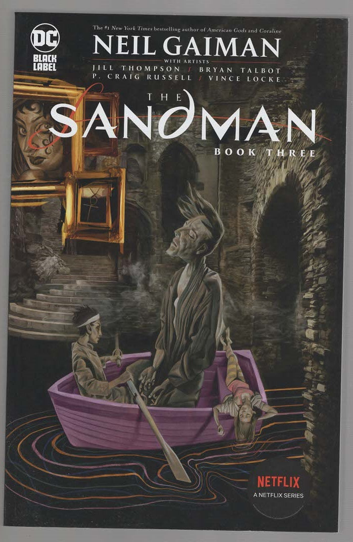 The Sandman Adventure Comic Book fantasy Graphic Novels horror Noir Paranormal Paranormal Mystery science fiction Urban Fantasy Books