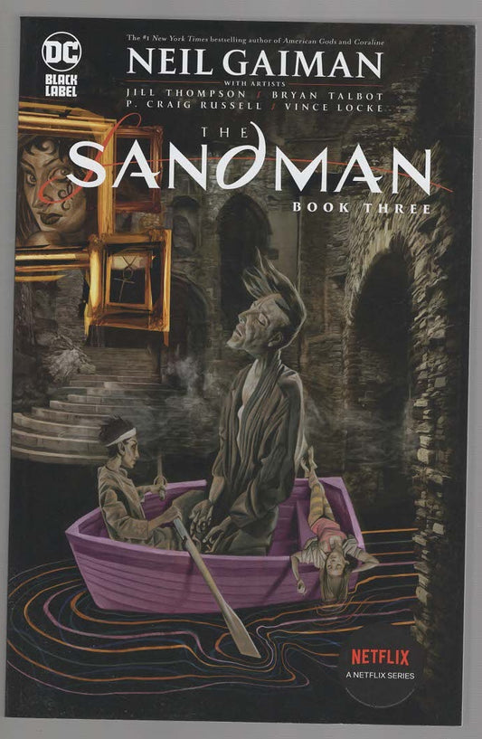 The Sandman Adventure Comic Book fantasy Graphic Novels horror Noir Paranormal Paranormal Mystery science fiction Urban Fantasy Books