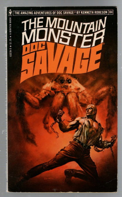 The Mountain Monster Action Adventure Classic Science Fiction Pulp Fiction Pulp Novel science fiction Vintage Books