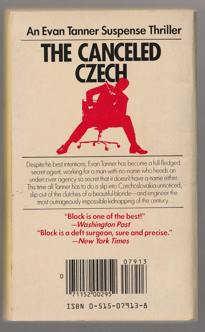 The Canceled Czech Adventure Crime Fiction Espionage Humor Spy Thriller thriller used Books