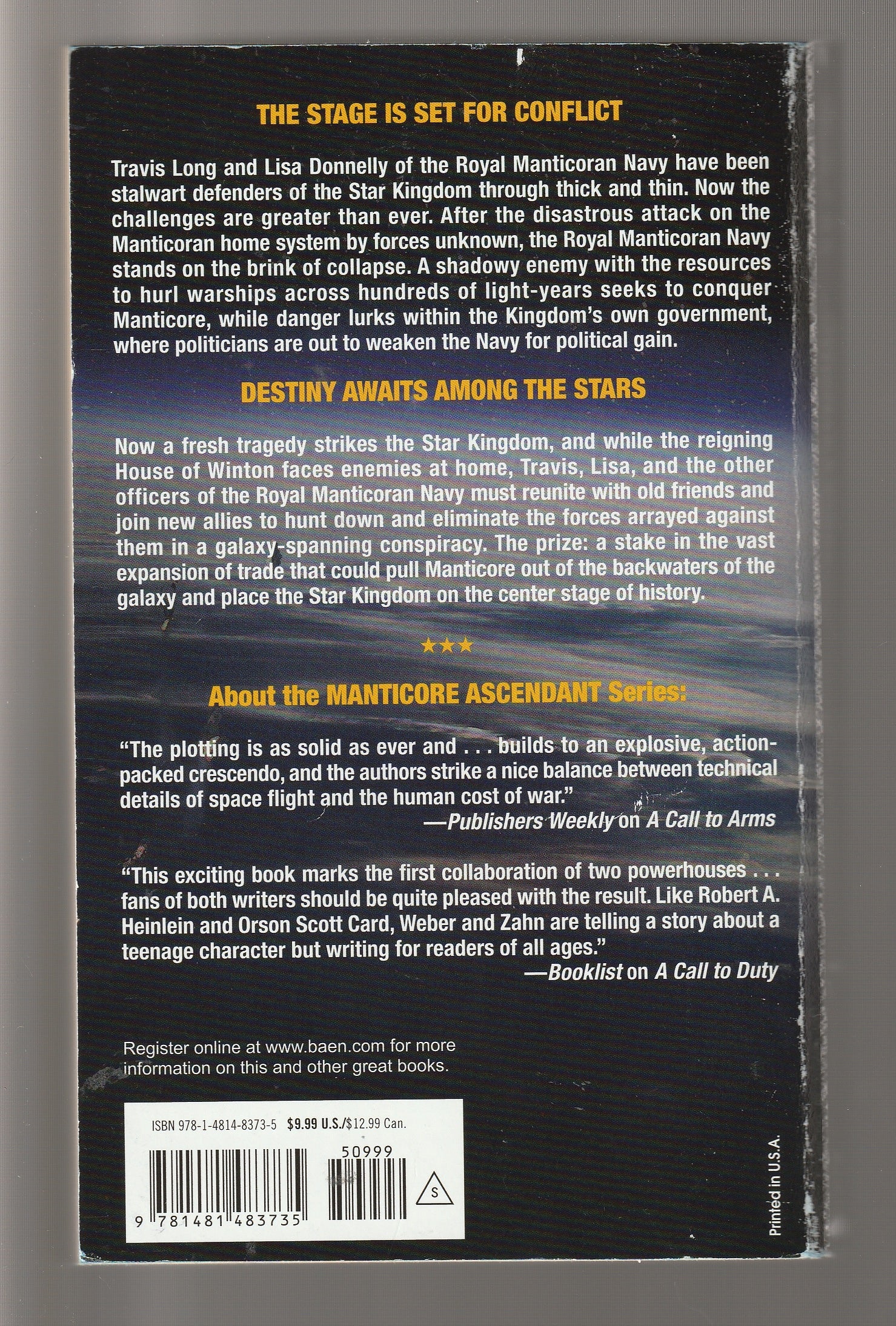 A Call To Vengeance Military Fiction Military Science Fiction paperback Sci-Fi science fiction Science Fiction Fantasy Space Opera space sci-fi Speculative Fiction used Books