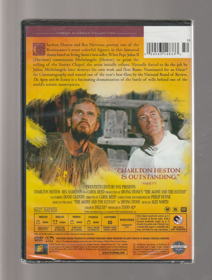 The Agony And The Ecstasy biography Docudrama Drama Historical Drama History period drama Political Drama Movie