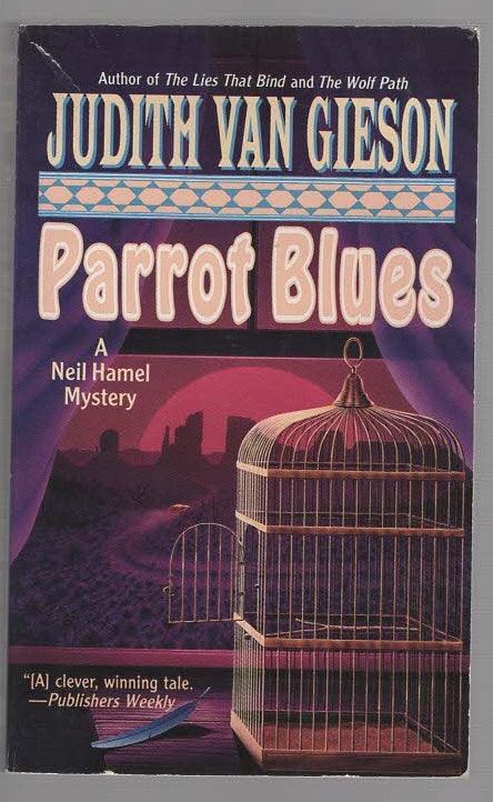 Parrot Blues Cozy Mystery Crime Fiction Detective Fiction thriller used Books