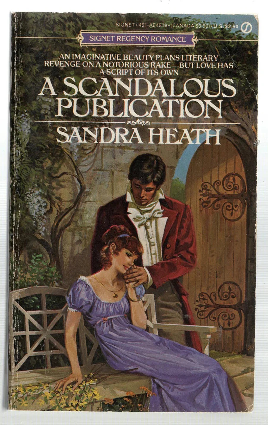 A Scandalous Publication historical fiction Regency Romance Romance used Books