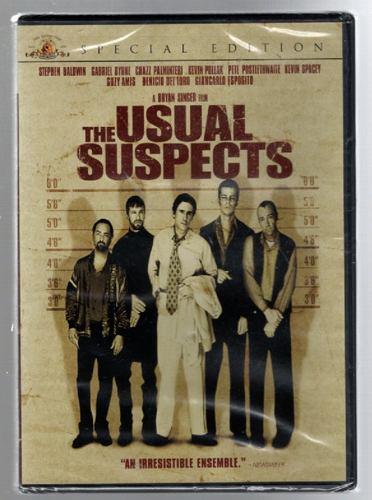 The Usual Suspects Crime Fiction Crime Thriller Drama Movies mystery Neo-Noir thriller dvd
